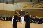 Kusama sensei demonstrating kendo no kata
