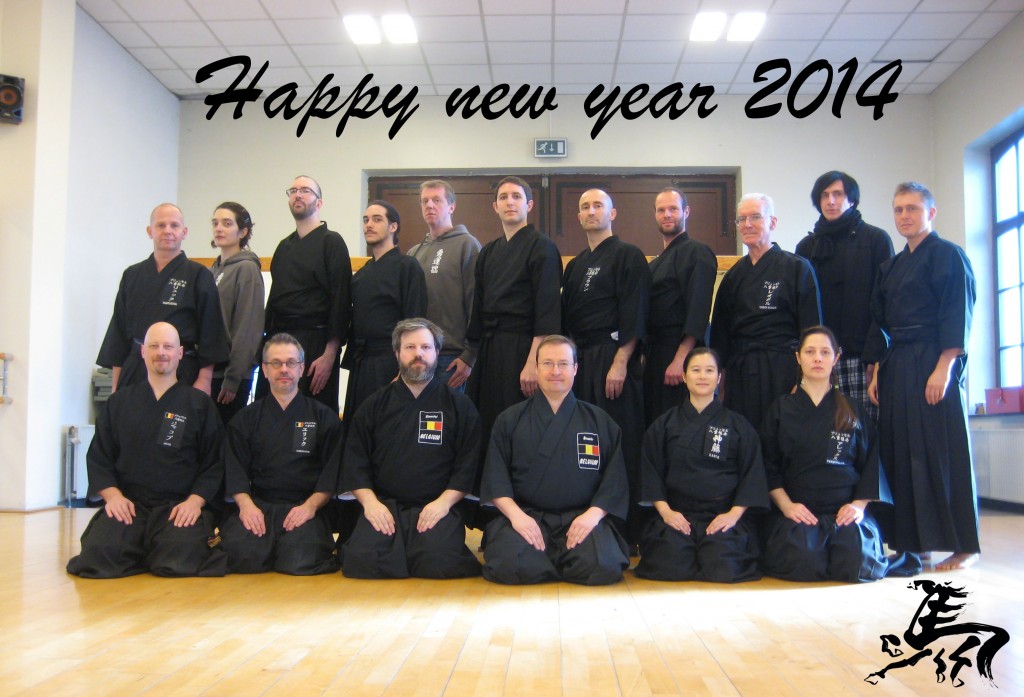 Happy new year 2014 - Brussels Yaegaki-Kai